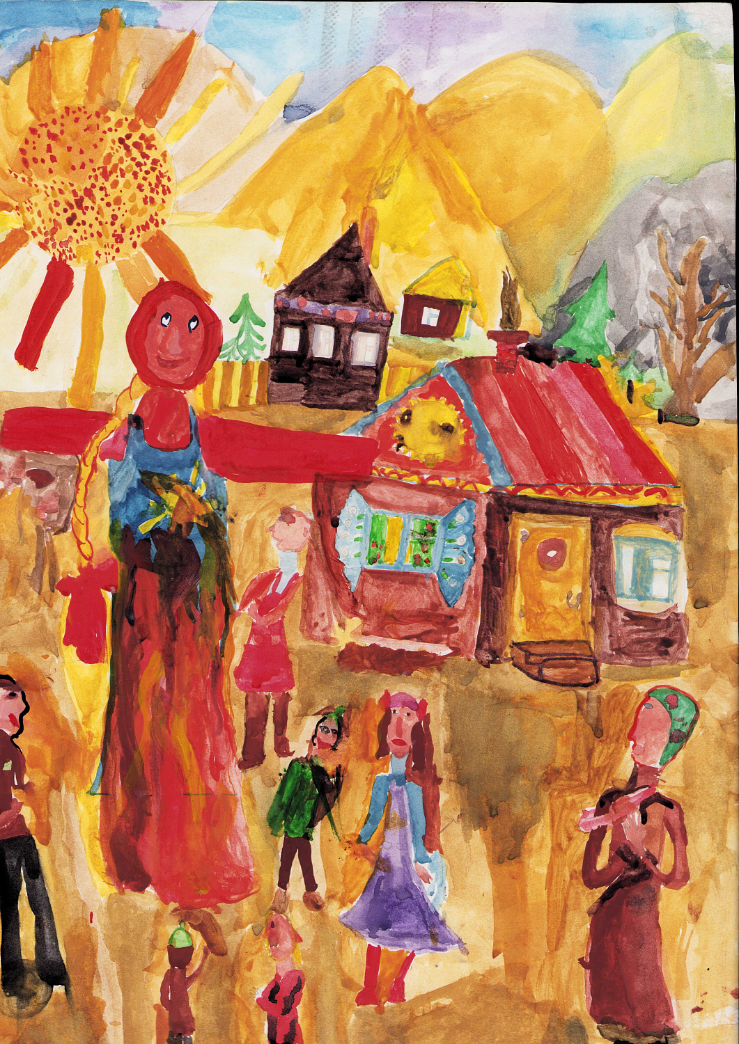 Комбаева Екатерина, 9 лет. 