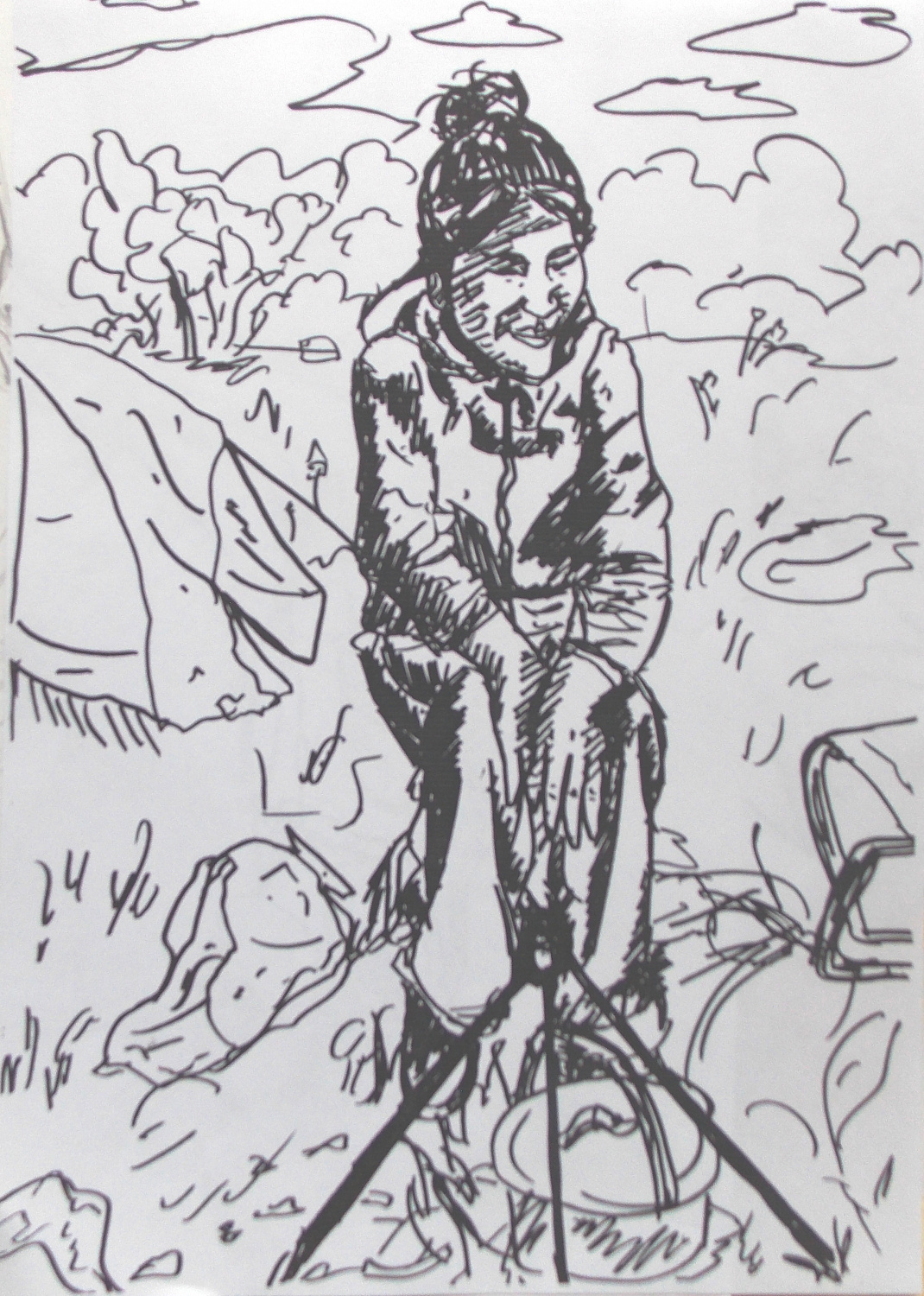 Гонжитова Алтана, 12 лет. 