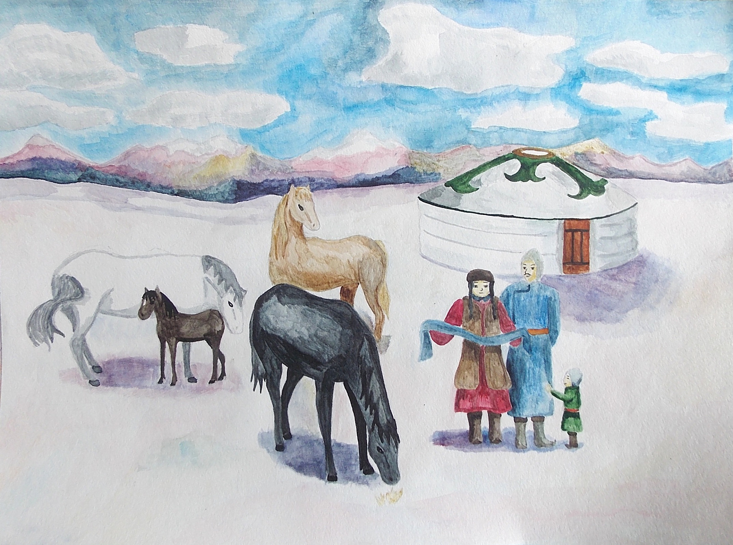Буралова Ирина, 12 лет. 